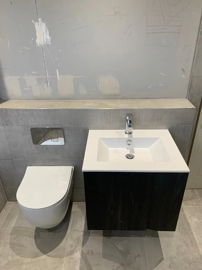 New bathroom suites fitted, Edinburgh